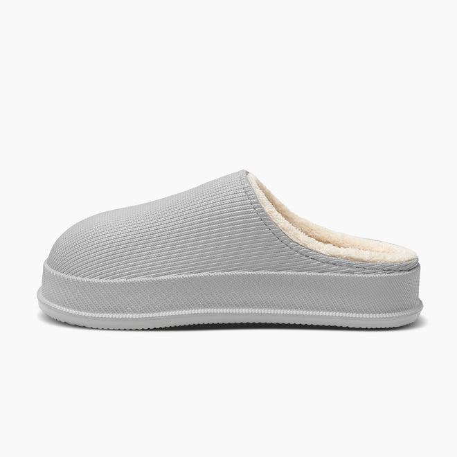 Cloud Slides - Cushioned Fur-Lined Clogs