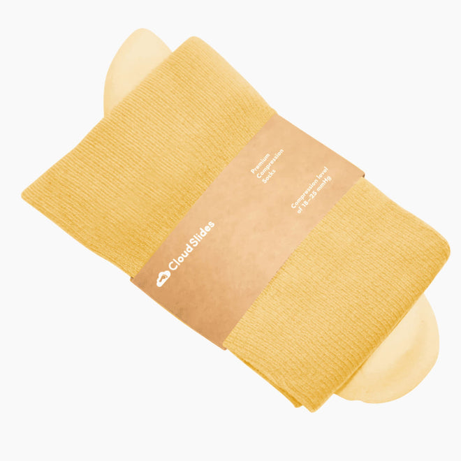 Compression Socks - Sunny Yellow (18-25 mmHg)
